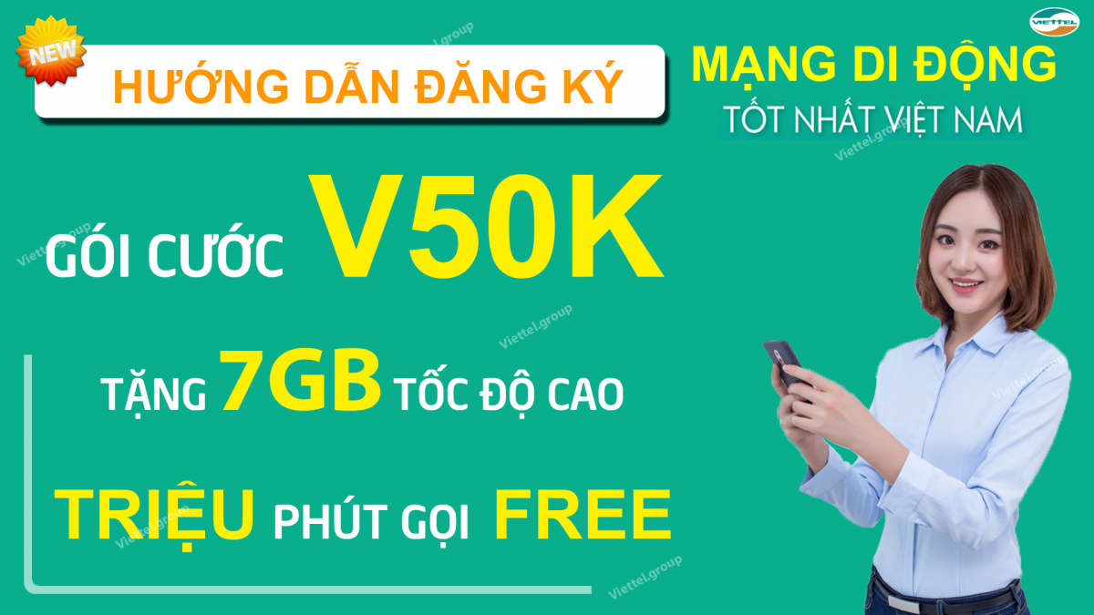 hướng dẫn đăng ký gói V50K