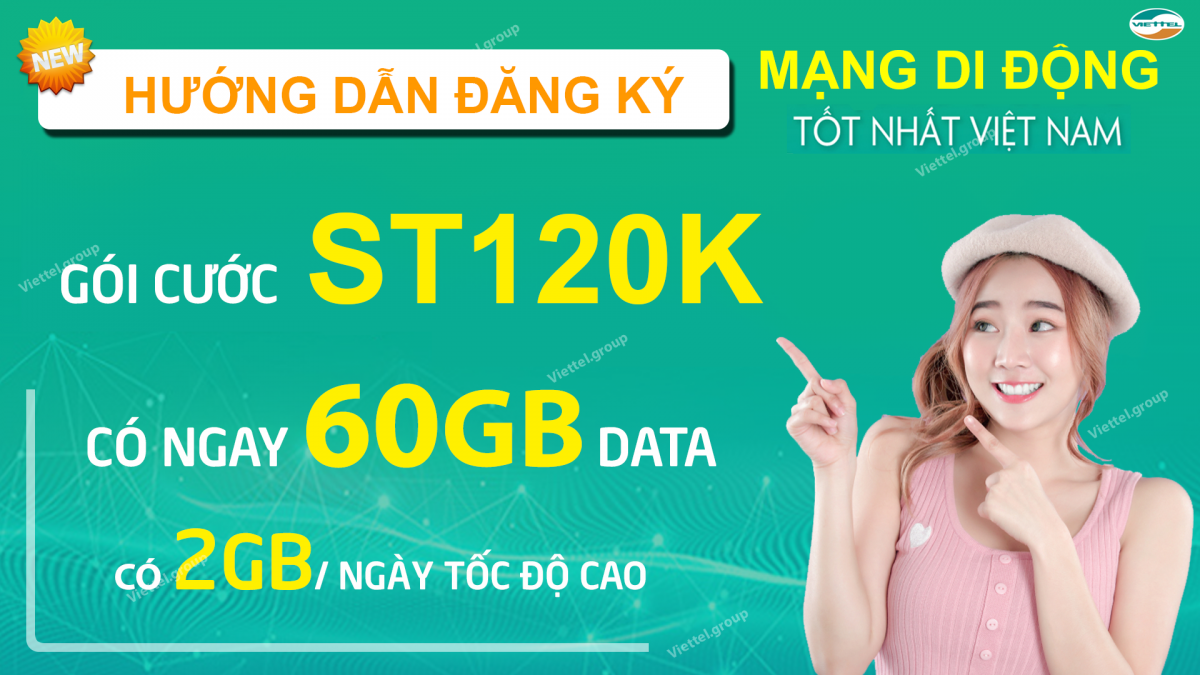 đăng ký gói st120k Viettel