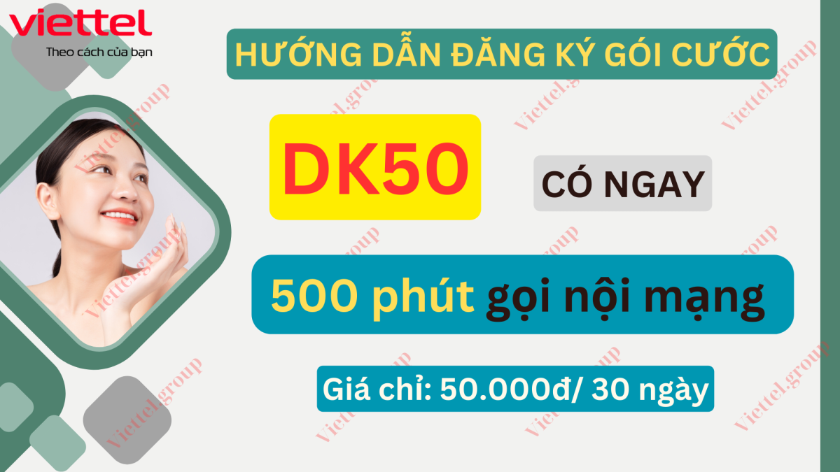 Gói cước DK50 Viettel