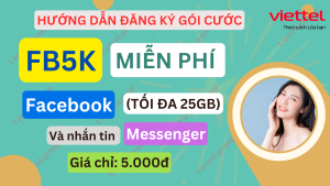 Gói cước FB5K Viettel
