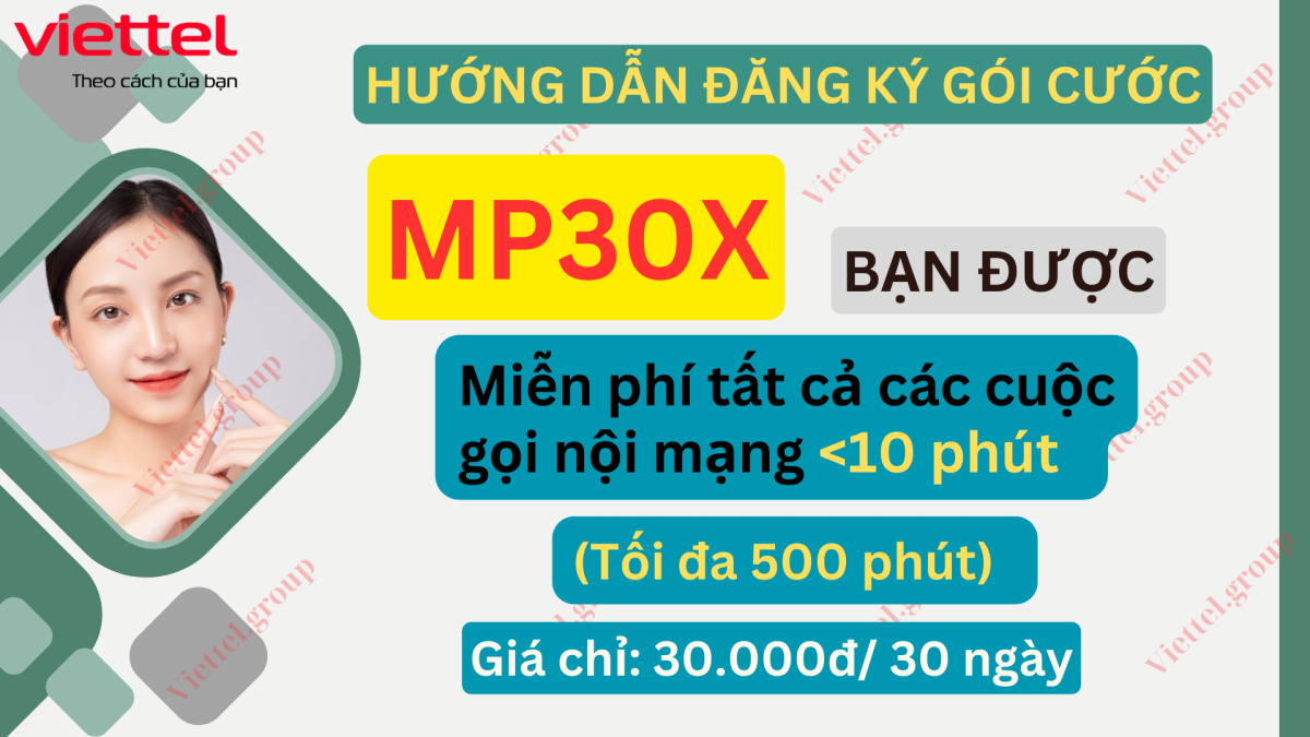 Gói cước MP30X Viettel