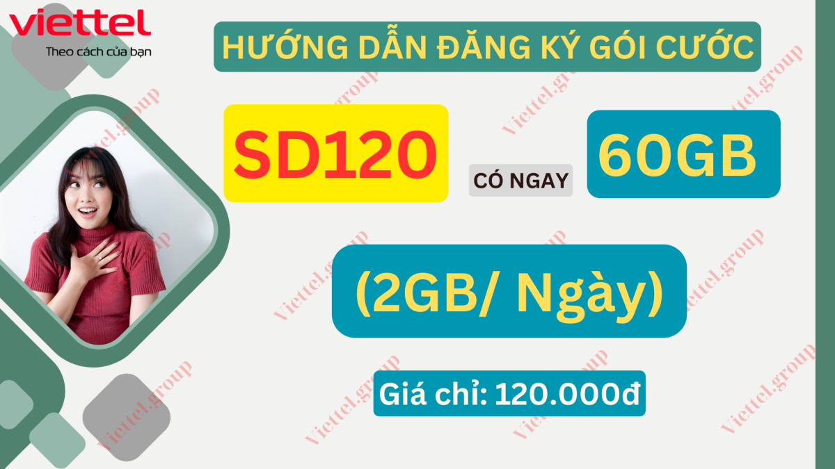 Gói cước SD120 Viettel