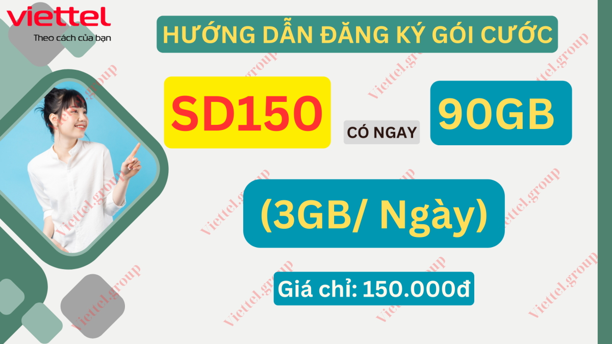 Gói cước SD150 Viettel