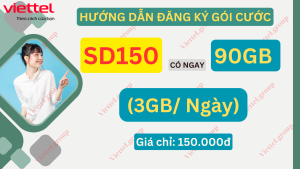 Gói cước SD150 Viettel