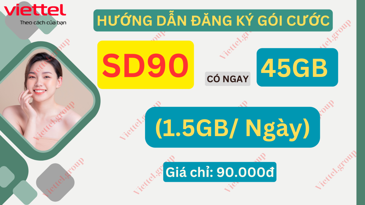 Gói cước SD90 Viettel