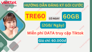 Gói cước TRE60 Viettel