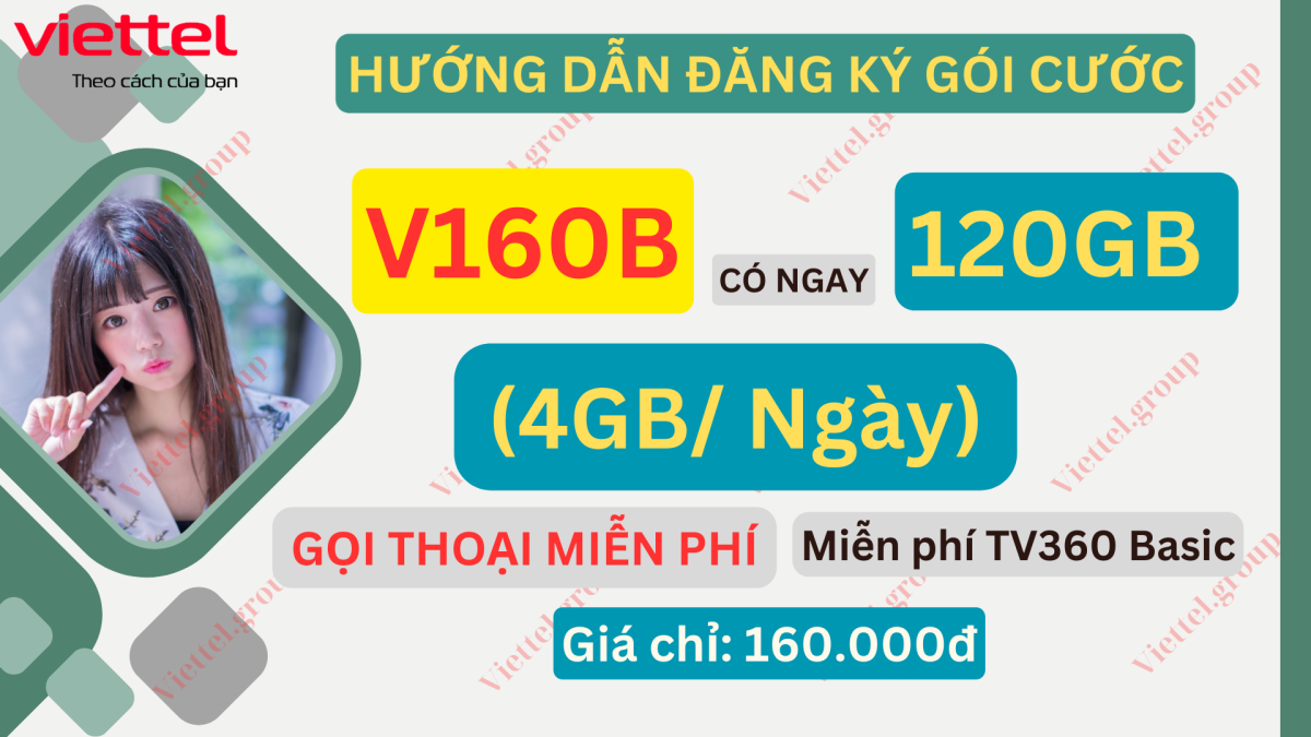 Gói cước V160B Viettel