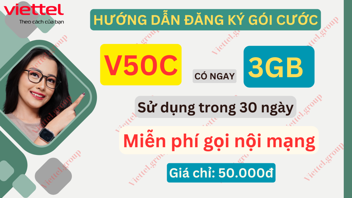 Gói cước V50C Viettel