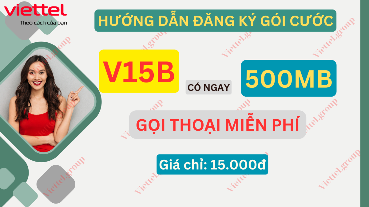 gói cước v15b viettel