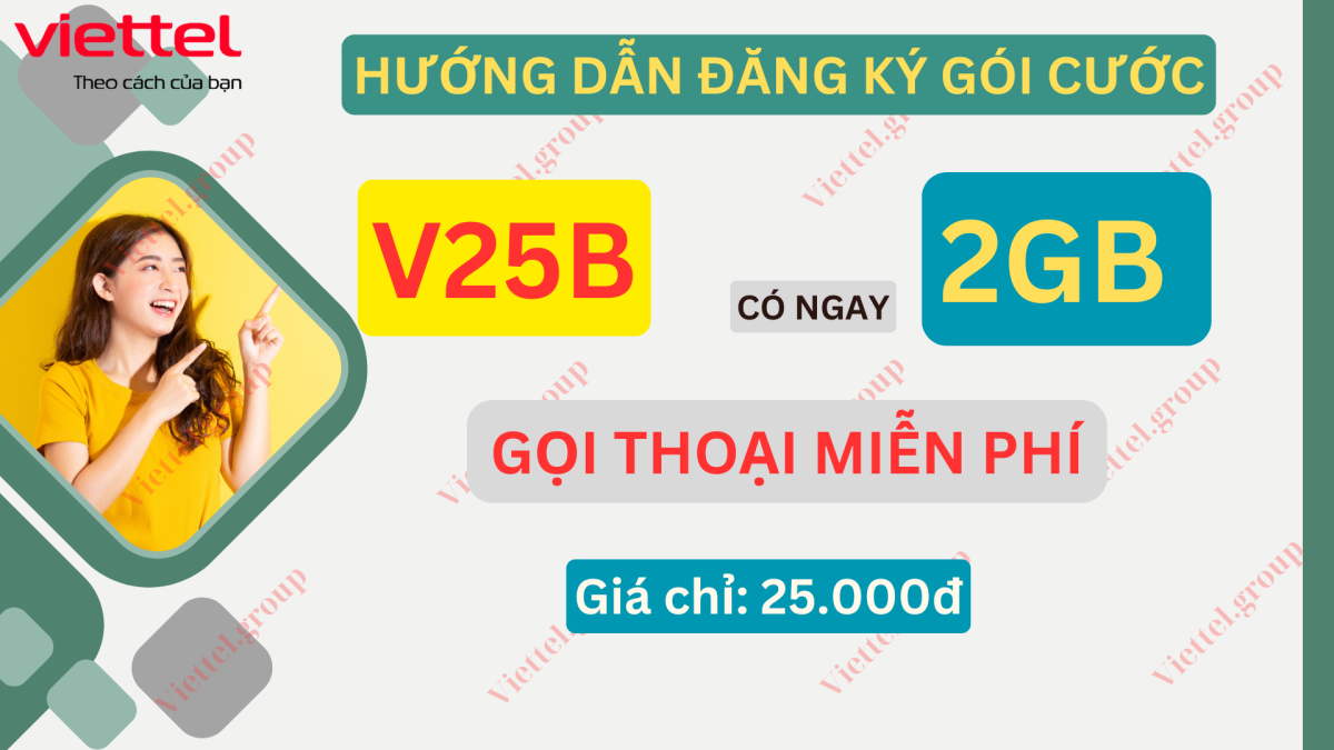 Gói cước V25B Viettel