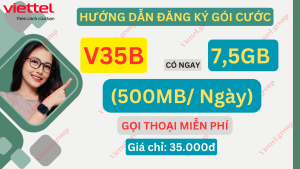 gói cước v35b viettel